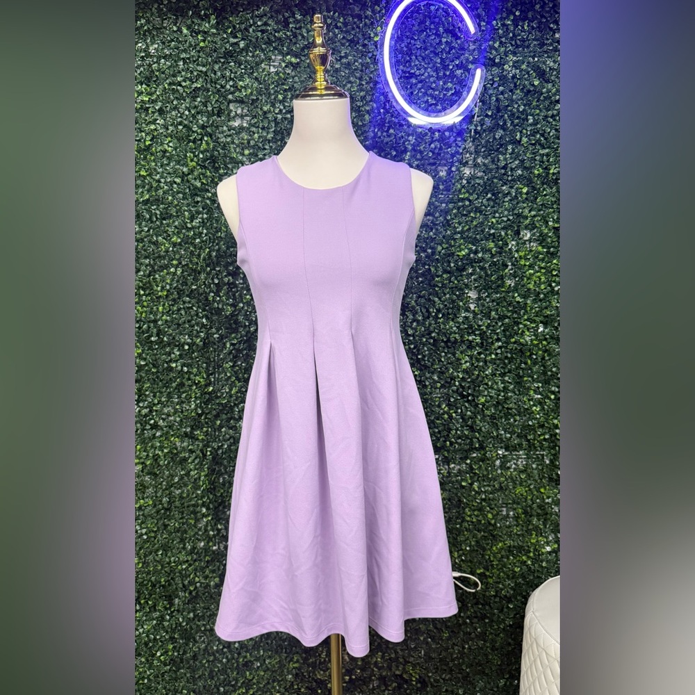 Girl’s Lavender Sleeveless Dress